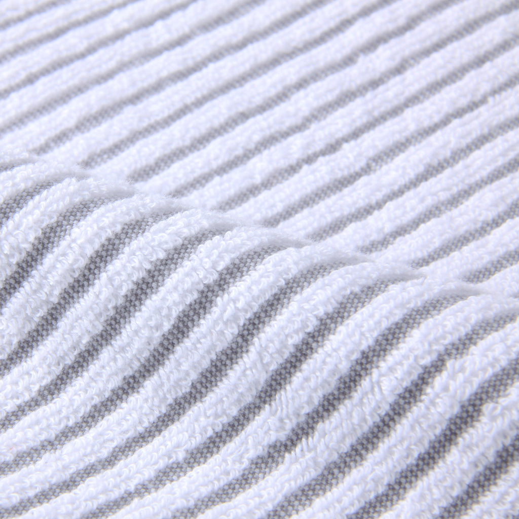 Pure Zone Legend Stripe Hand Towel - Grey - 40x70cm