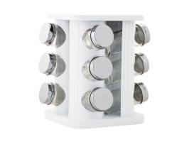 Maxwell & Williams Astor Spice Rack 12pc - White