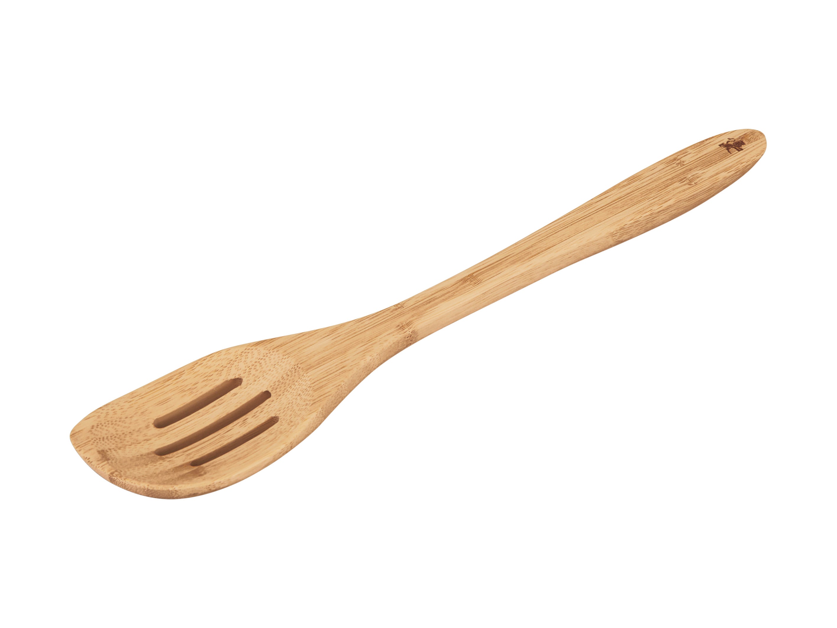 Maxwell & Williams Evergreen Bamboo Slotted Peaked Spoon - 33cm