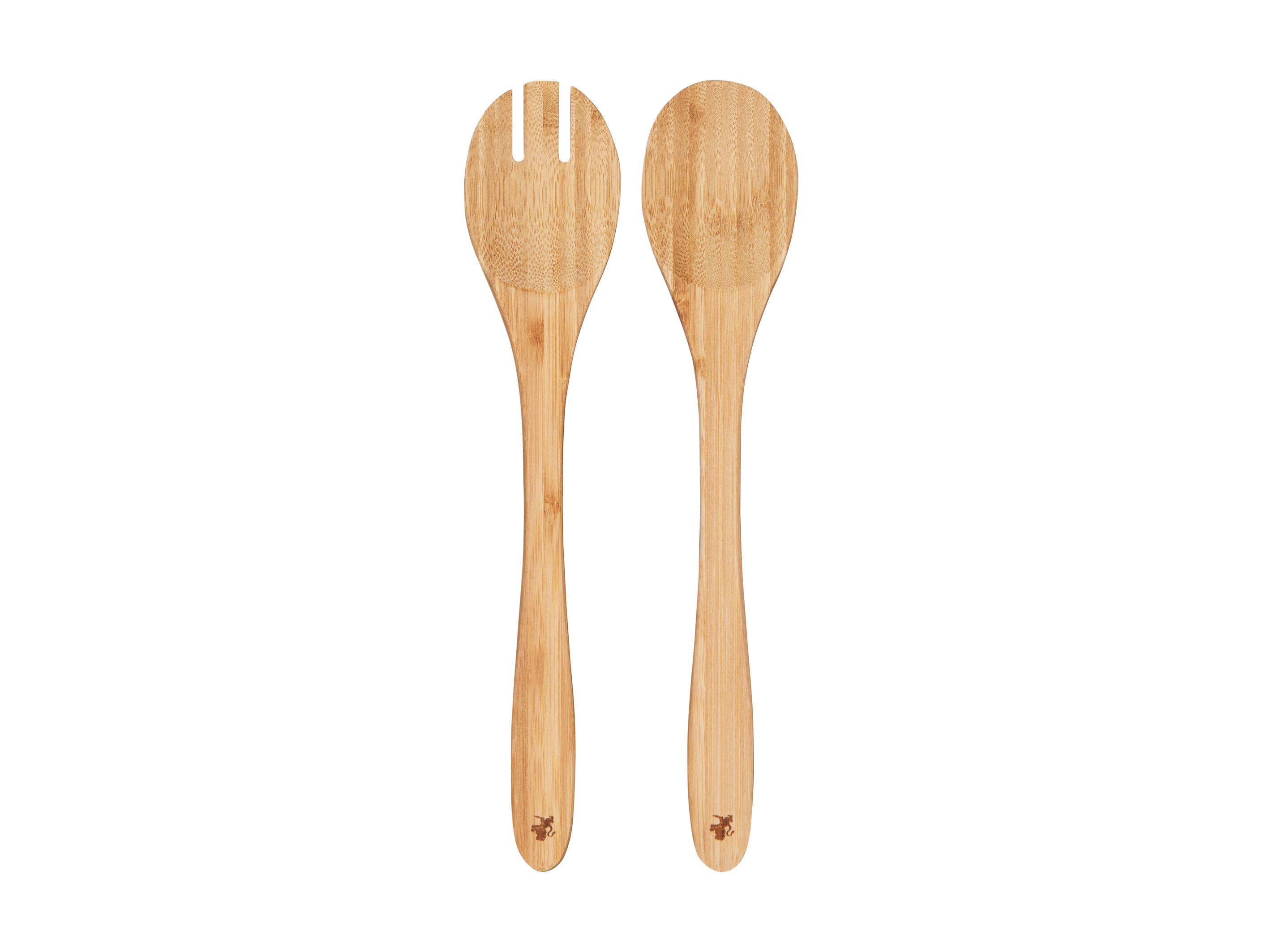 Maxwell & Williams Evergreen Bamboo Salad Server 33cm -  Set of 2