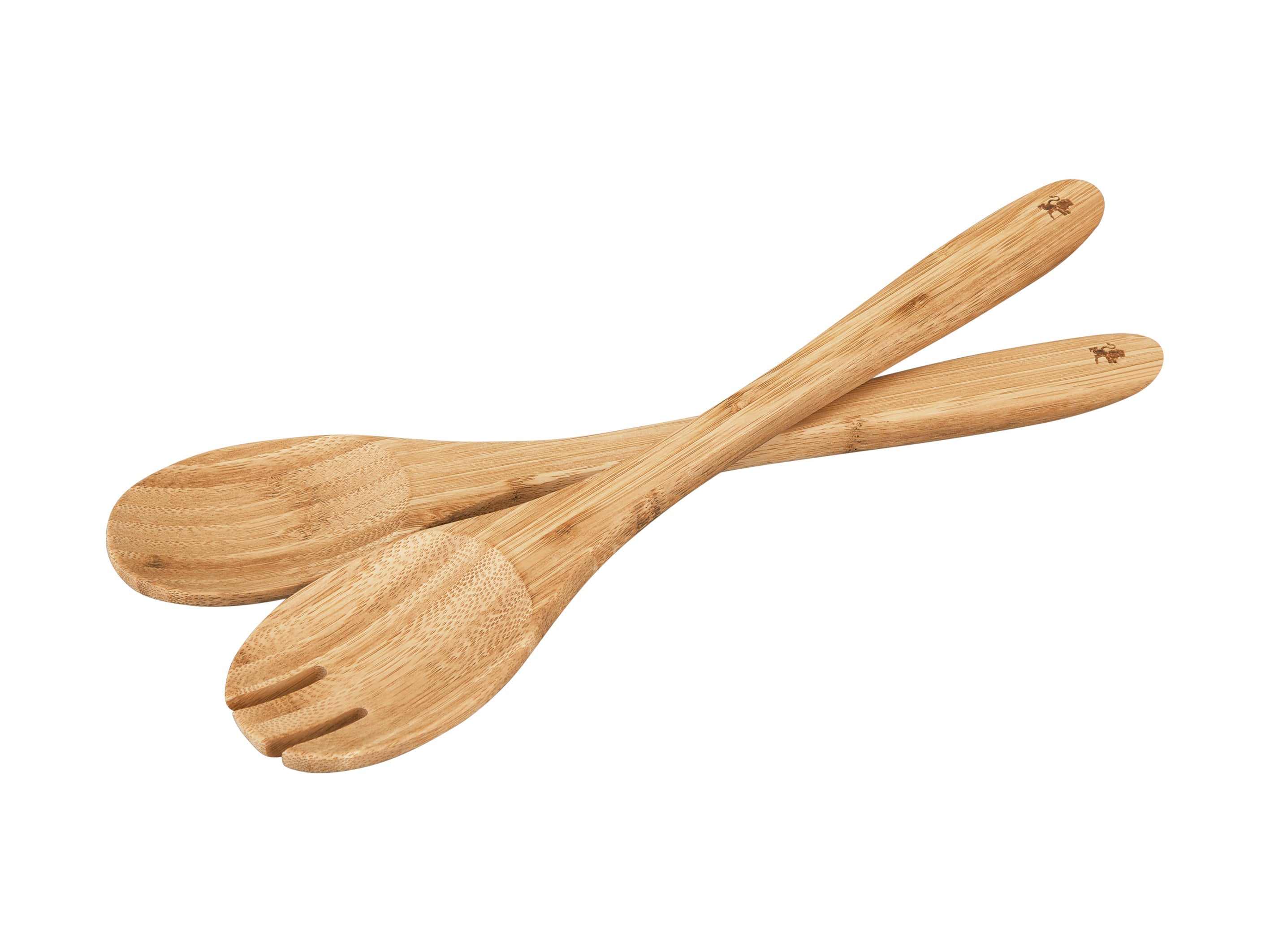 Maxwell & Williams Evergreen Bamboo Salad Server 33cm -  Set of 2