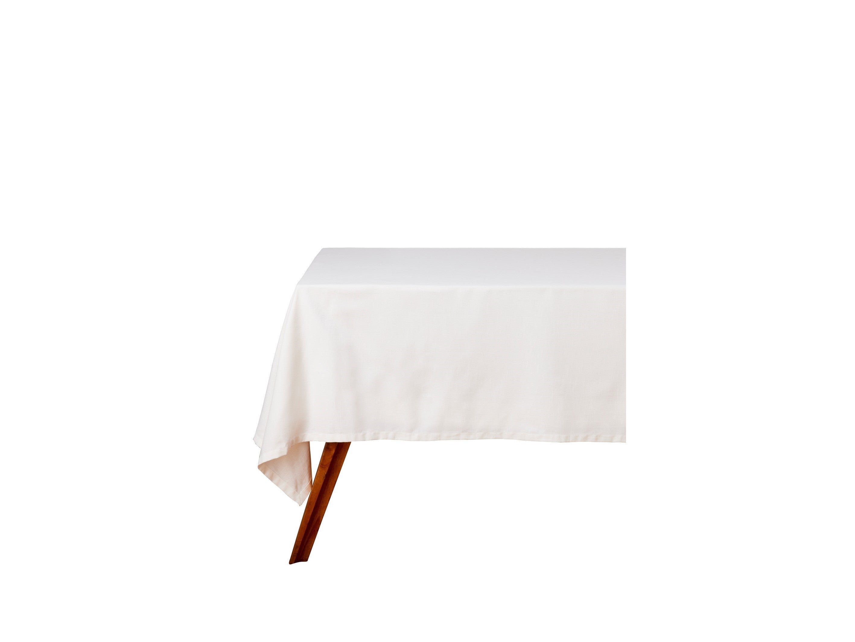 Maxwell & Williams Cotton Classics Rectangular Tablecloth 230x150cm - Snow