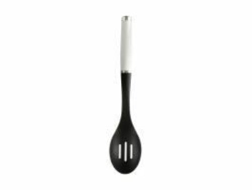 KitchenAid Classic Slotted Spoon Nylon - White