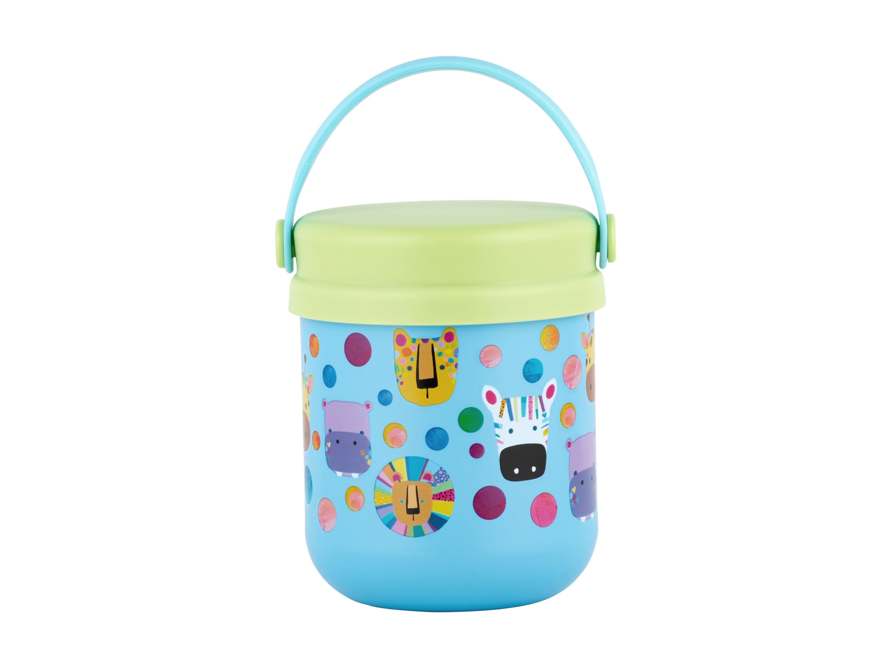 Maxwell & Williams Kasey Rainbow Critters Child Insulated Food Container 300ml - Blue