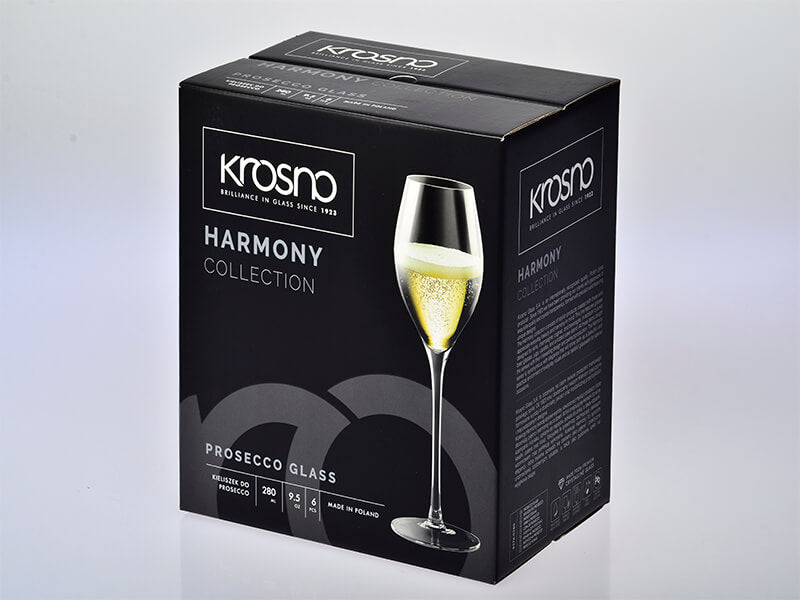 Krosno Harmony Prosecco Glasses 280ml 6pc