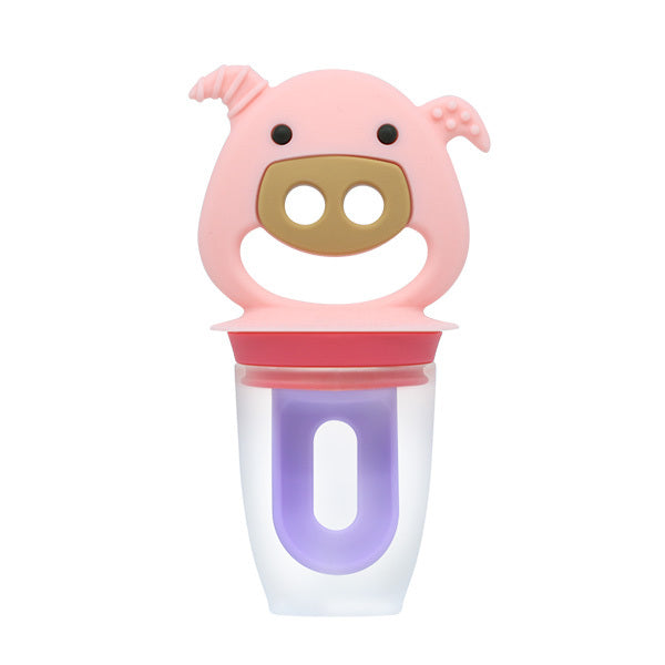 Marcus & Marcus Self Feeder N' Pop - Pokey The Piglet - Pink