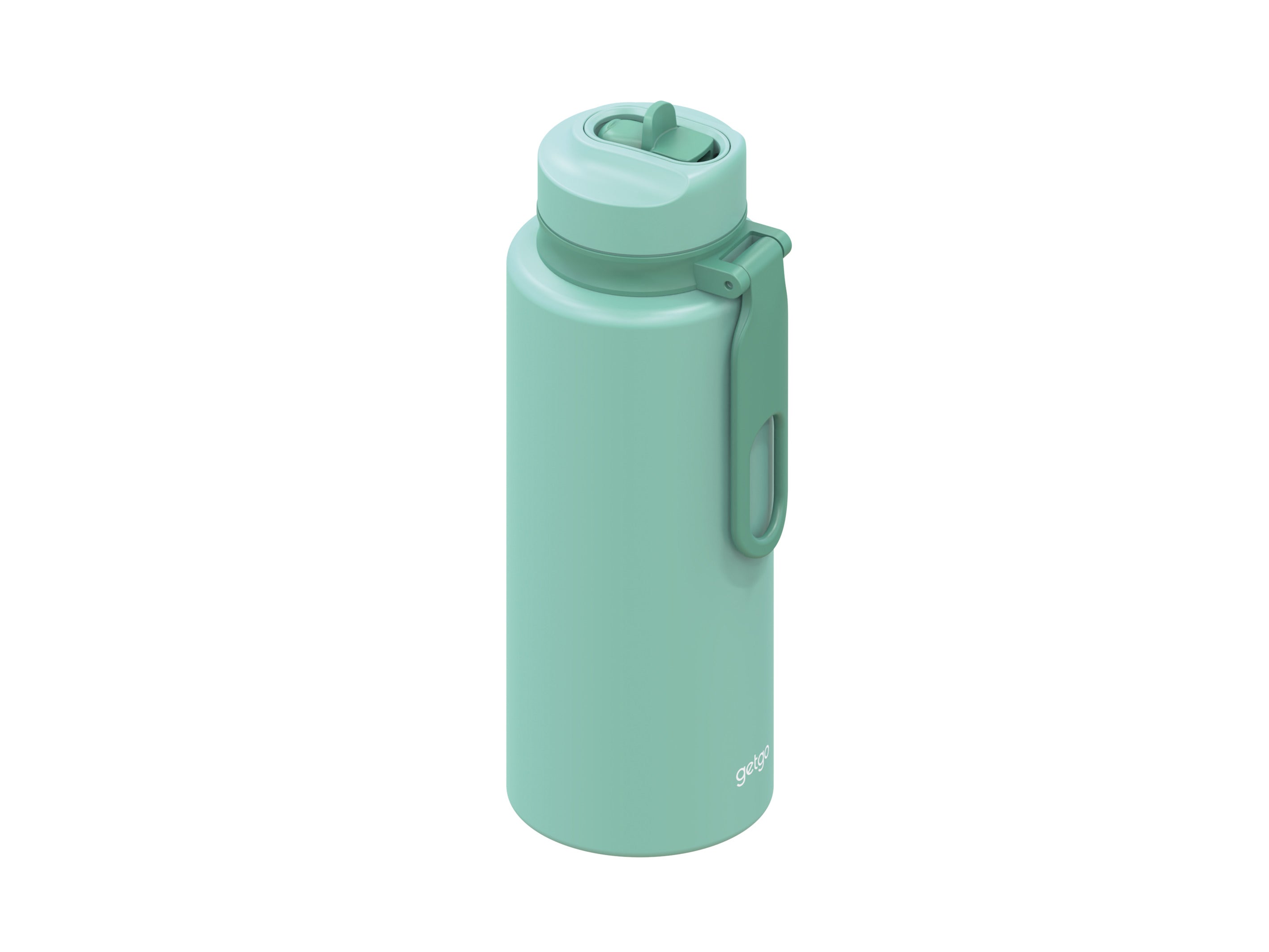 Maxwell & Williams GetGo Double Wall Insulated Sip Bottle 1Lt - Sage - Gift Boxed