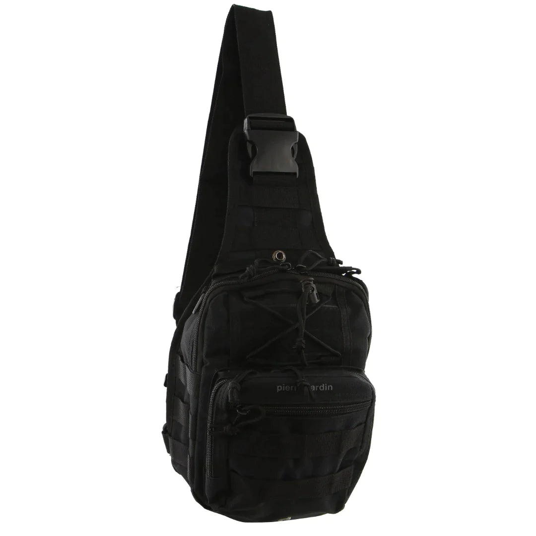 Pierre Cardin Adventure Cross Body Sling Bag - Black