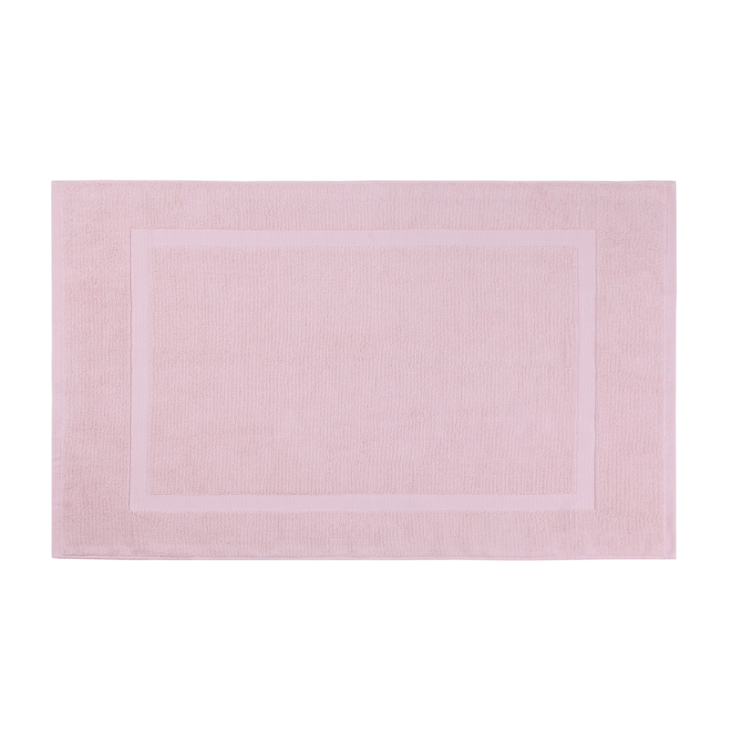 Pure Zone Palmer Circles Bath Mat - Pink - 60x90cm