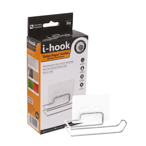 I-Hook Toilet Paper Holder - Stainless Steel Range