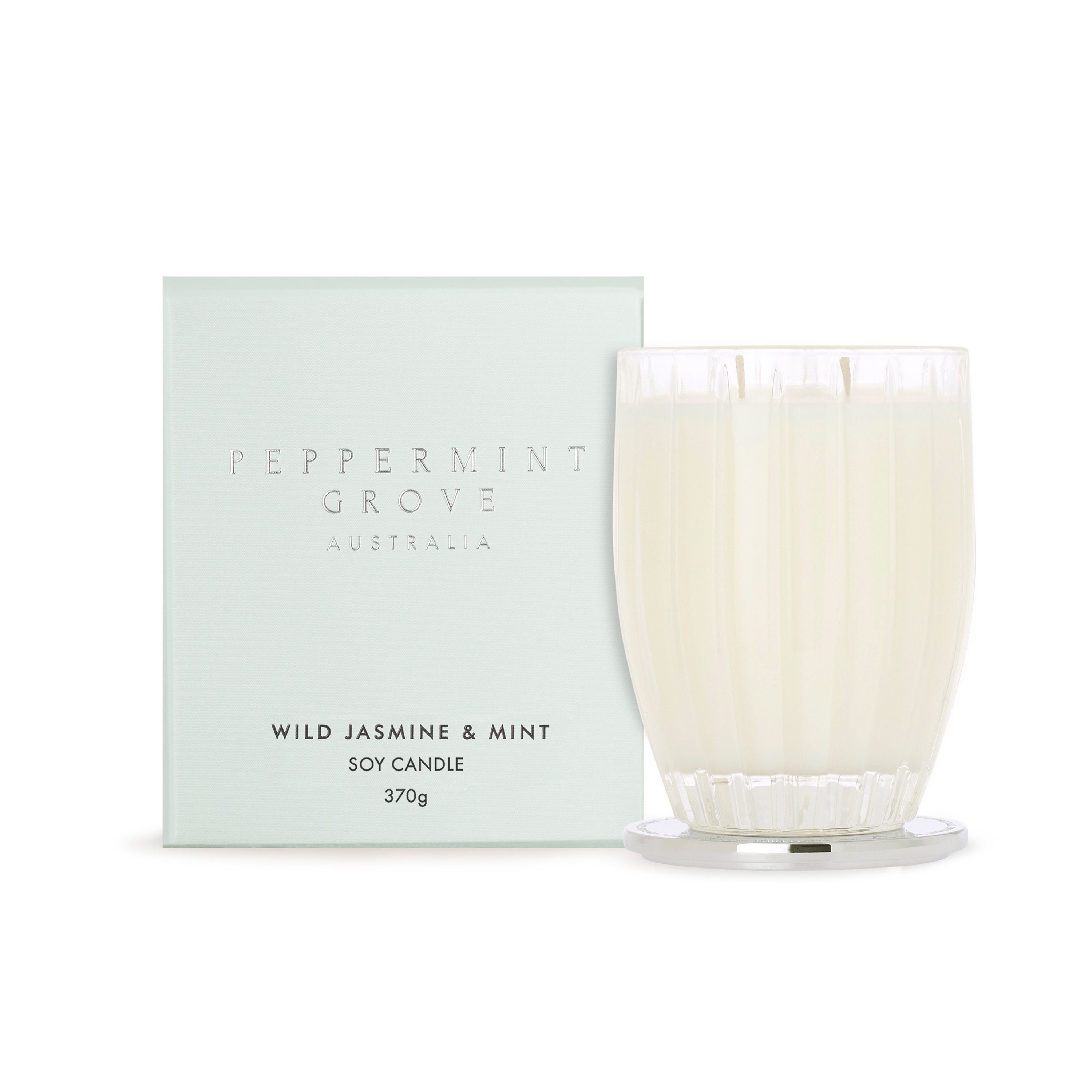 Peppermint Grove Australia - Wild Jasmine & Mint Soy Candle - 370g