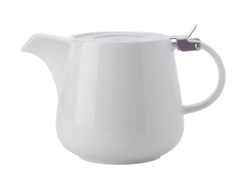 Maxwell & Williams White Basics Teapot With Infuser 1.2L