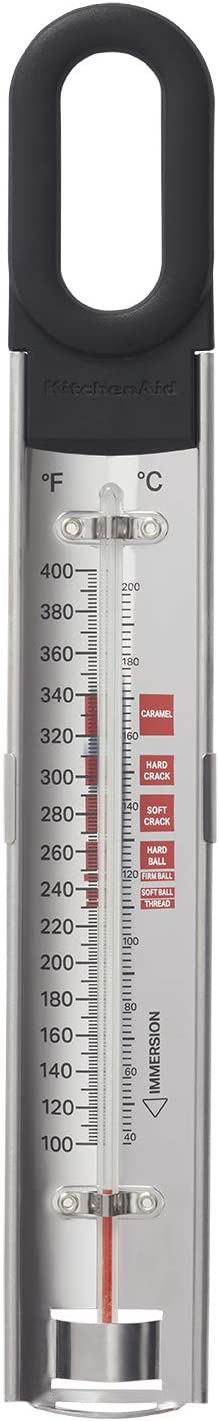 KitchenAid Jam, Sugar And Deep Fry Thermometer - Black