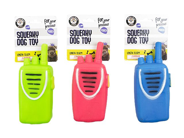 Vinyl Squeaky Phone Dog Toy - 13.5cm