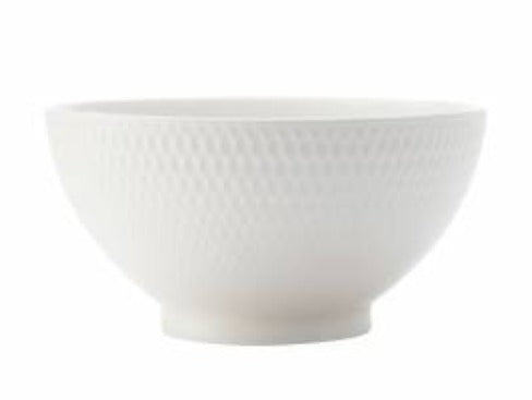 Maxwell & Williams White Basics Diamonds Rice Bowl 10cm