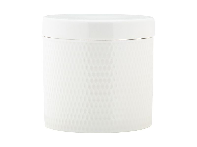 Maxwell & Williams White Basics Diamonds Canister - 600ml