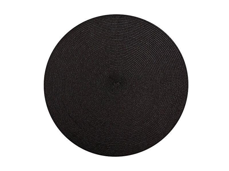 Maxwell & Williams Table Accents Round Placemat 38cm Black