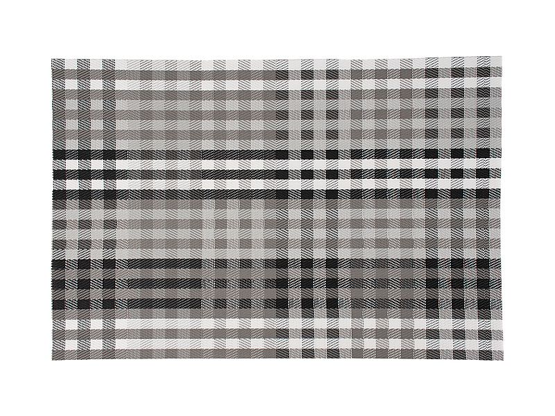 Maxwell & Williams Table Accents Placemat 45x30cm White Grey Check