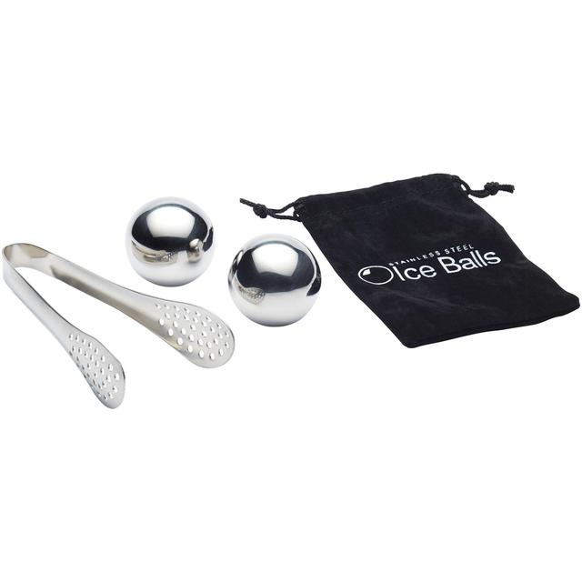 Barcraft Ice Ball Set 3pc Stainless Steel