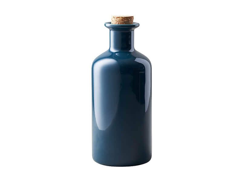 Maxwell & Williams Epicurious Oil Bottle With Cork Lid 500ml - Teal