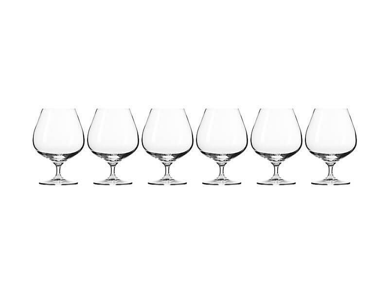 Krosno Harmony Cognac Glasses 550ml 6pc