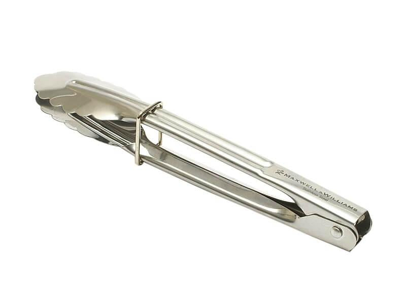 Maxwell & Williams Grabbers Mini Tongs 18cm - Stainless Steel