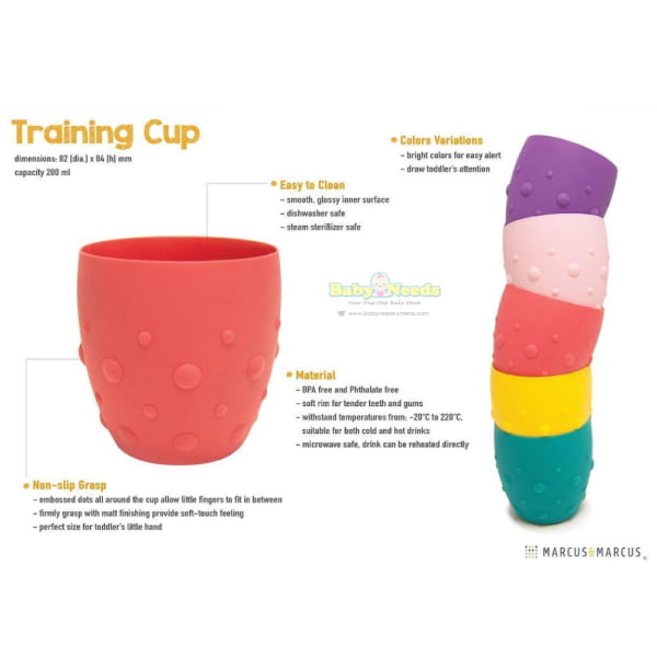 Marcus & Marcus Training Cup - Pink