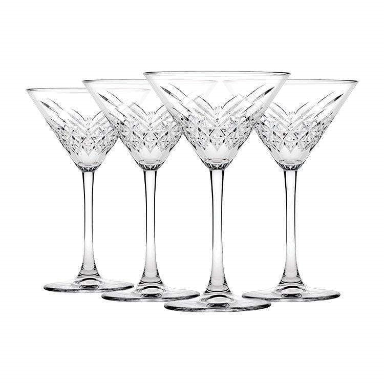 Pasabahce Timeless Martini Glasses Set of 4 -230ml