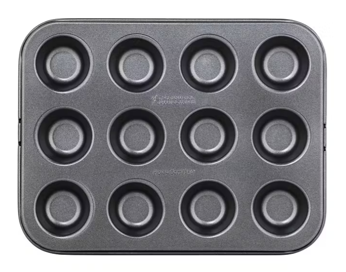 Maxwell & Williams BakerMaker Non-Stick 12 Cup Mini Muffin Pan - Black