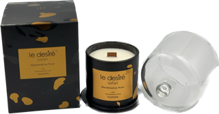 Le Desire Safari Candle - Marshmallow Rose