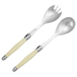 Laguiole Debutant Salad Server Set - Corne